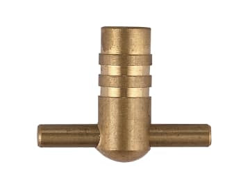Basics Radiator Key Brass 002921