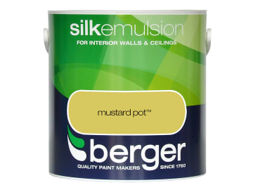 Berger Silk Emulsion Mustard Pot 2.5L
