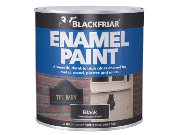 Blackfriar Enamel Paint Gloss White 125ml