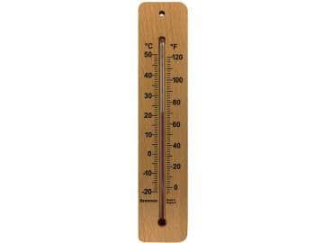 Brannan Wooden Wall Thermometer 215mm 14/220/3