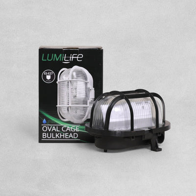 Power Master Lighting Oval Bulkhead Black