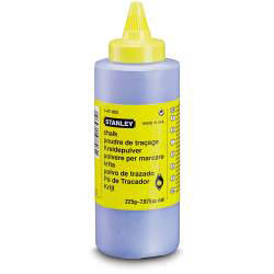 Stanley Blue Builder's Chalk 115g Refill 1-47-403