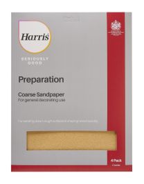 Harris Seriously Good Sandpaper Coarse x 4 102064320