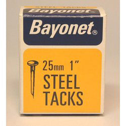Bayonet Tacks 25mm Boxed 10210