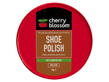 Cherry Blossom Shoe Polish Mid Tan 40g CB211016