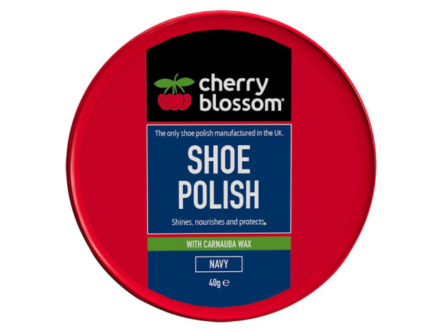 Cherry Blossom Shoe Polish Navy 40g CB211019