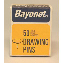 Bayonet Drawing Pins 10mm Boxed 10404