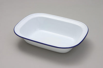Falcon Oblong Pie Dish White 18 x 13.5 x 4cm