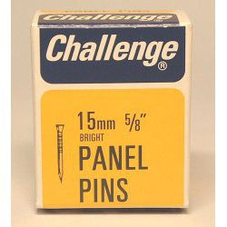 Challenge Panel Pins 15mm Boxed 10604