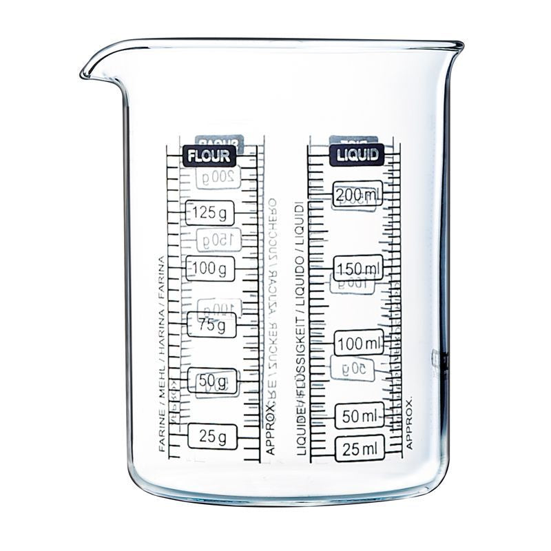 Pyrex Measure & Mix Beaker 250ml LABBK25/5040