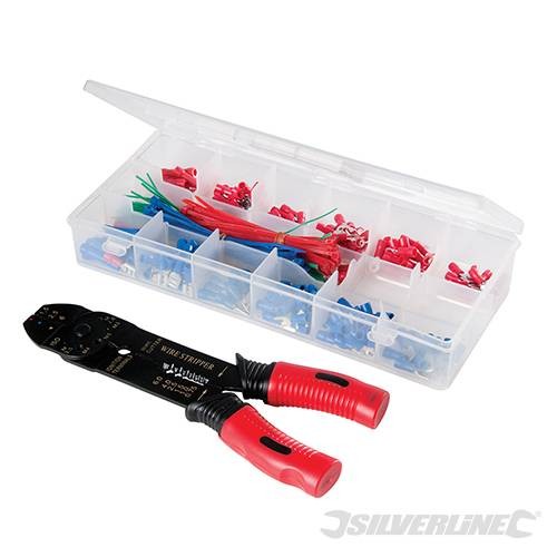 Silverline Crimping Tool Set 271pce - 220mm