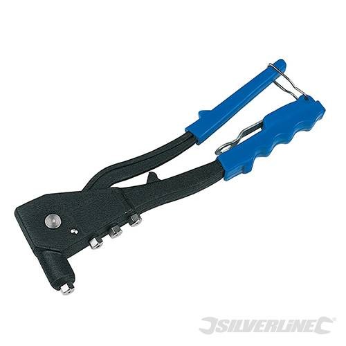 Silverline Hand Riveter & 60 Rivets 260mm