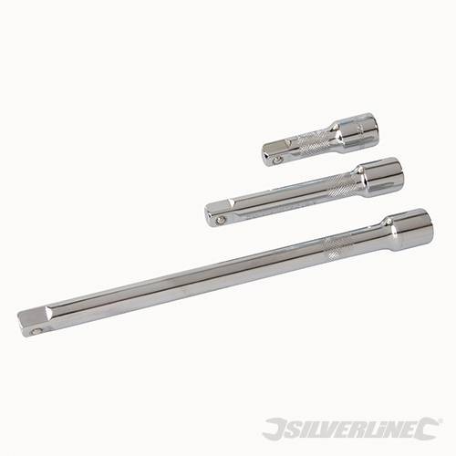Silverline Extension Bar Set 3pce 1/2"