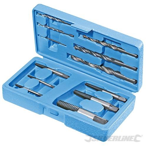 Silverline - Screw Extractor Set 12pce - 12pce