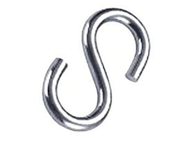 Chain S Hook Bright Zinc Plated 1.5in x 3 CD01038