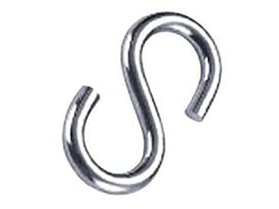 Chain S Hook Bright Zinc Plated 1.5in x 3 CD01038