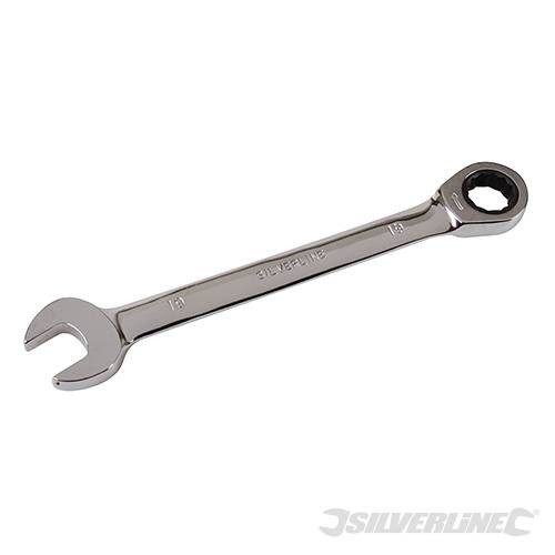Silverline Fixed Head Ratchet Spanner 19mm