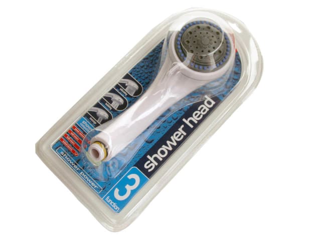 Croydex 3 Function Shower Head White AM150222