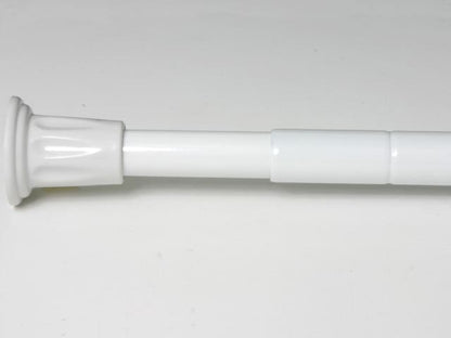 Croydex Shower Curtain Telescopic Rod White 6ft AD101022