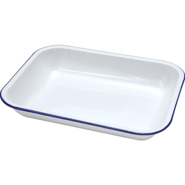 Falcon Baking Pan White 37cm 61037