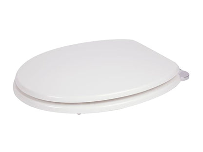 Croydex Kielder Toilet Seat Wood White WL600822H