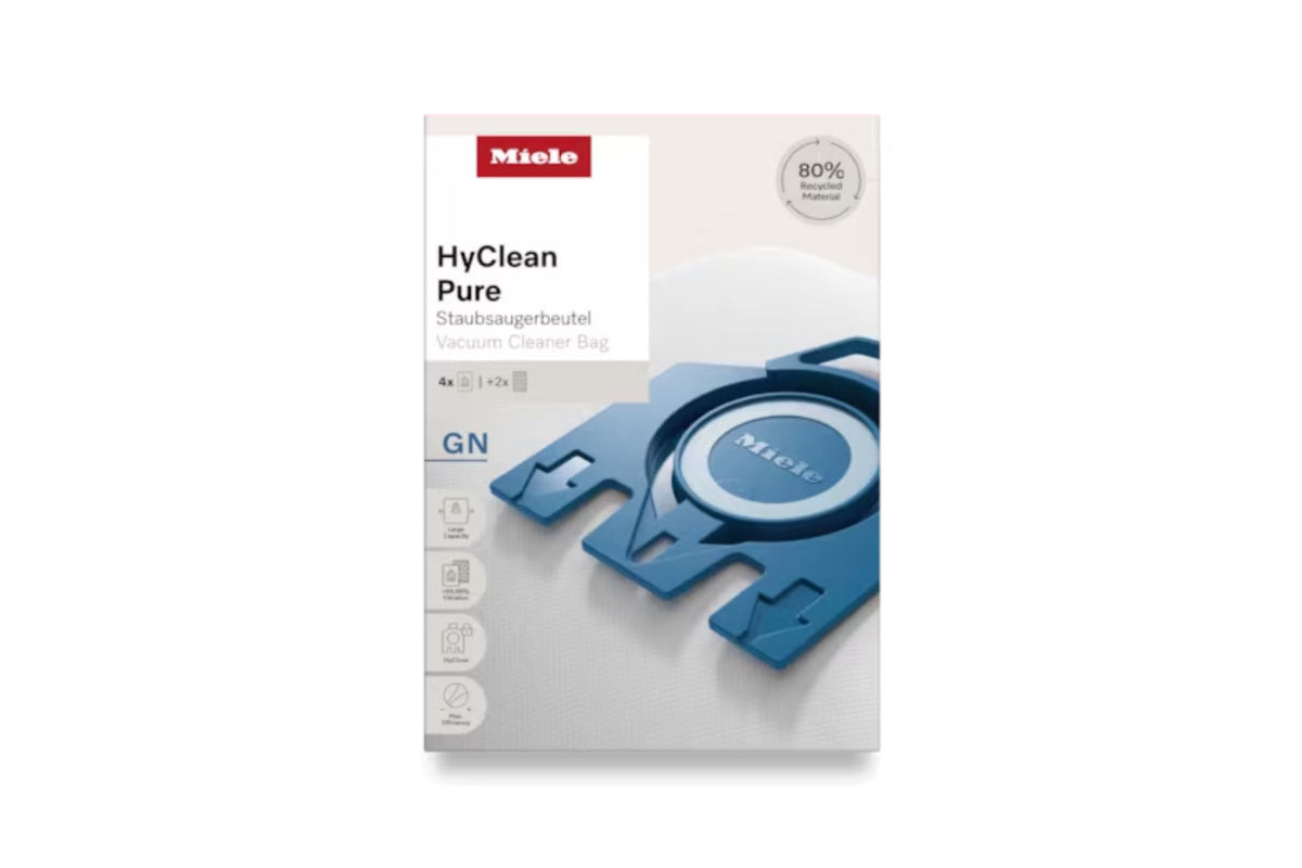 Miele GN Microfibre Vacuum Bags x 5 + 2 Filters