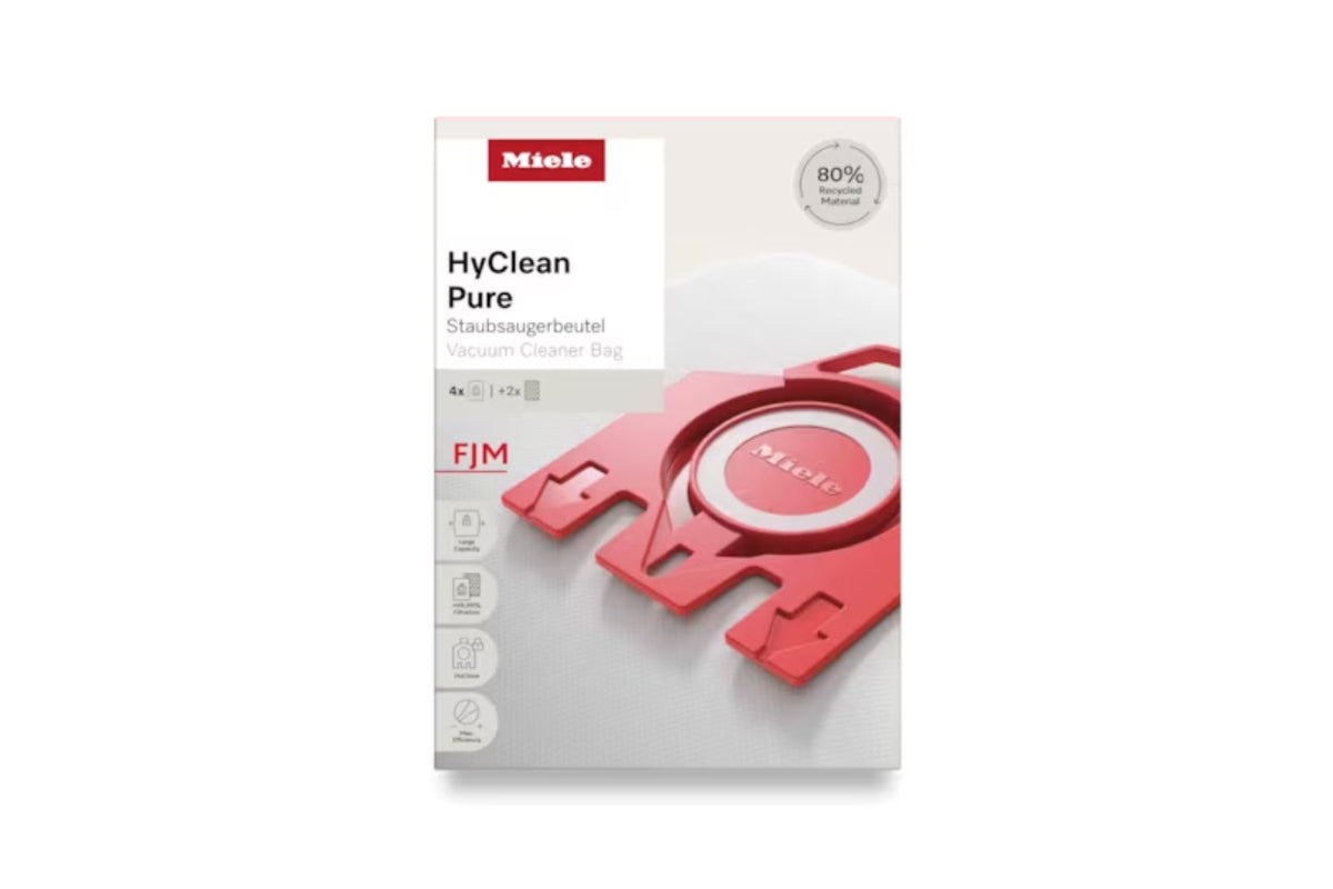 Miele FJM Microfibre Vacuum Bags 4 + 2 Filters