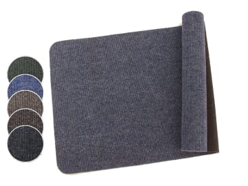 Likewise Stayfast Polypropylene Runner Rug Charcoal 180 x 66cm