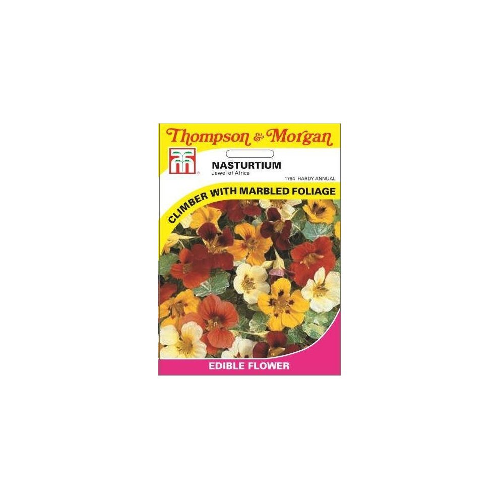 Thompson & Morgan Nasturtium Jewel of Africa 25 Seeds