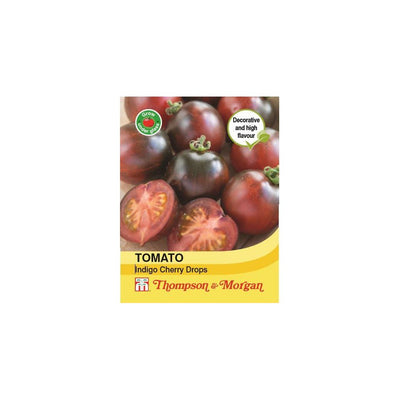 Thompson & Morgan Tomato Indigo Cherry Drops Seeds 6