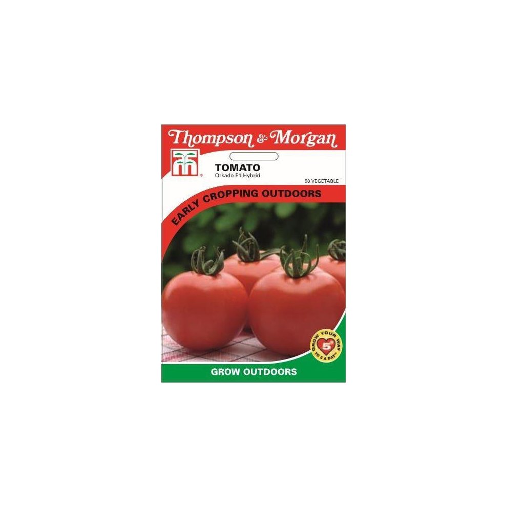 Thompson & Morgan - Vegetables - Tomato Orkado - 8 Seed