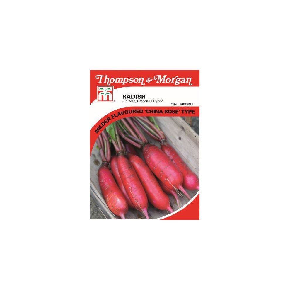 Radish Chinese Dragon F1 Hybrid Seeds