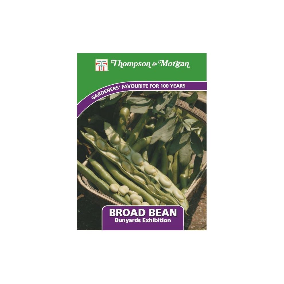 Thompson & Morgan - Vegetables - Broad Bean Bunyards Exhibition - 30 Seed