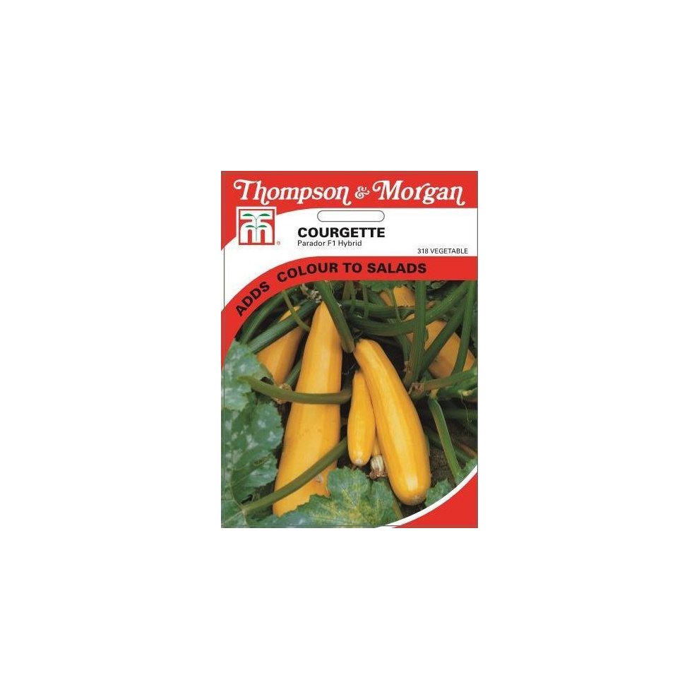 Thompson & Morgan - Vegetables - Courgette Parador - 5 Seed