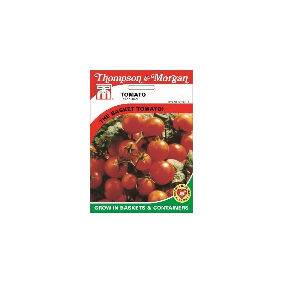 Thompson & Morgan - Vegetables - Tomato Balconi Red - 20 Seed