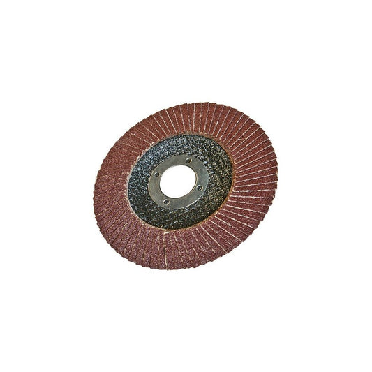 Silverline Aluminium Oxide Flap Disc 115mm 80 Grit