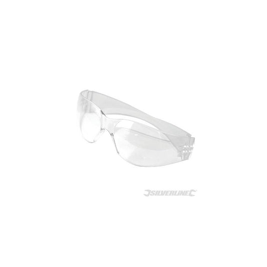 Silverline Wraparound Safety Glasses