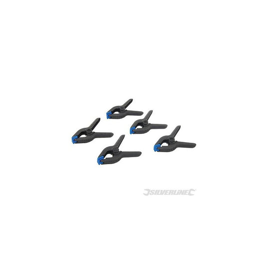 Silverline Spring Clamps 5pk