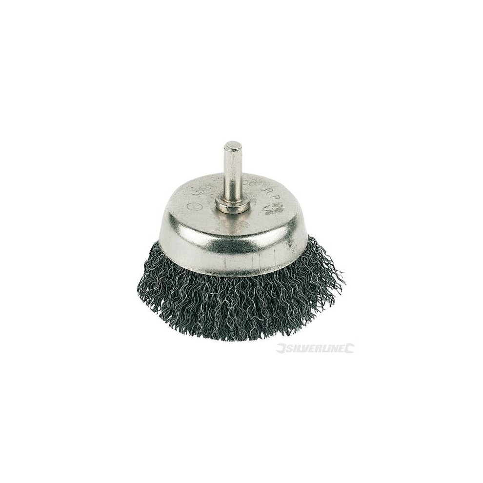 Silverline Rotary Steel Wire Cup Brush