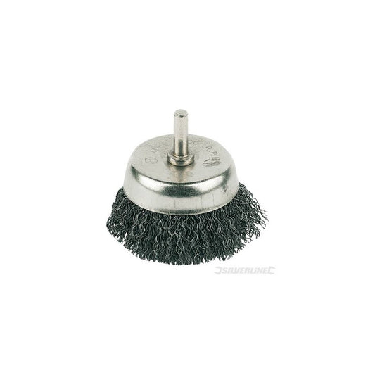 Silverline Rotary Steel Wire Cup Brush