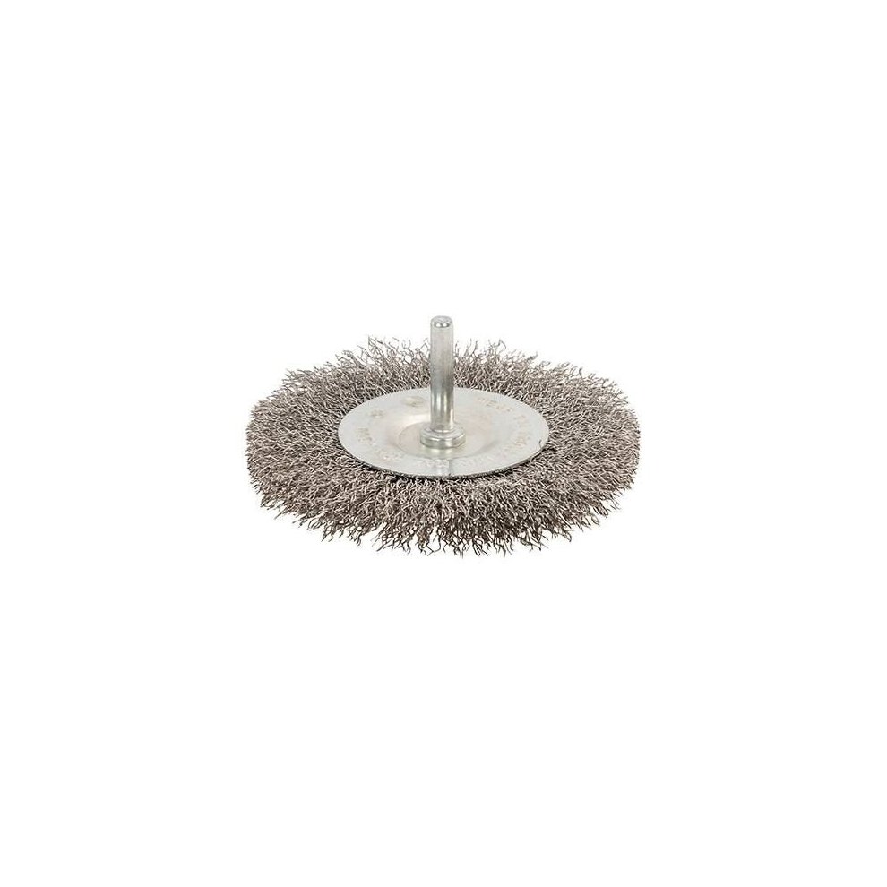 Silverline Rotary Stainless Steel Wire Wheel Brush