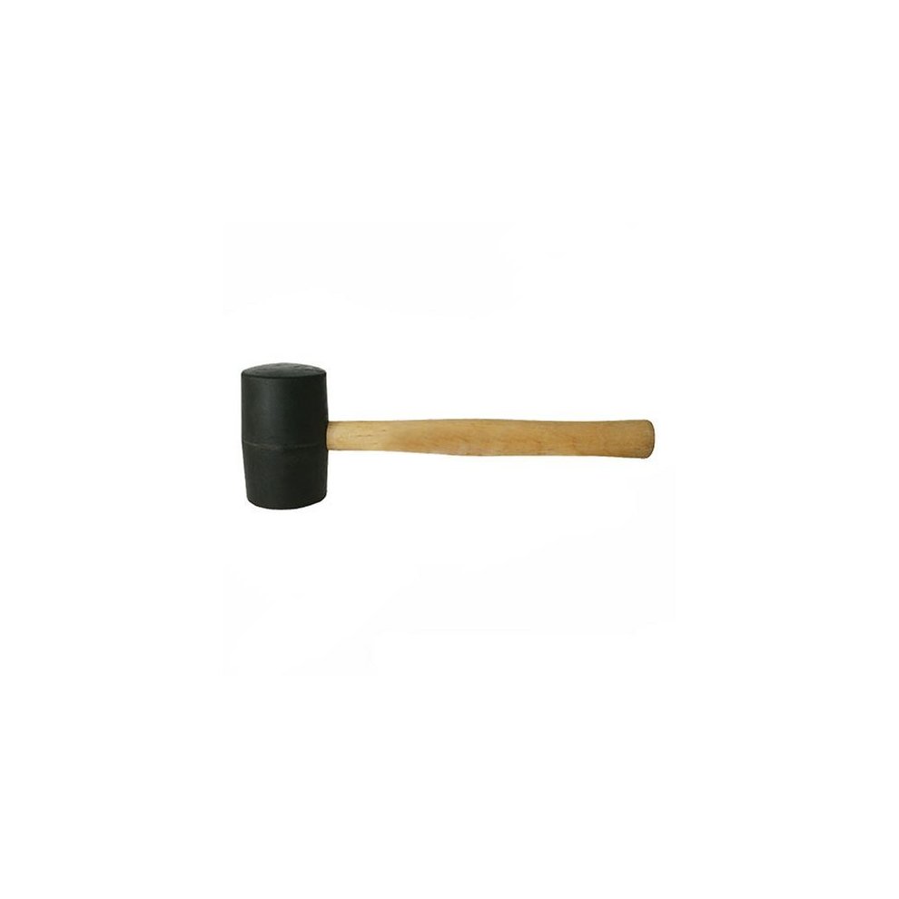 Silverline Black Rubber Mallet 24oz 680g