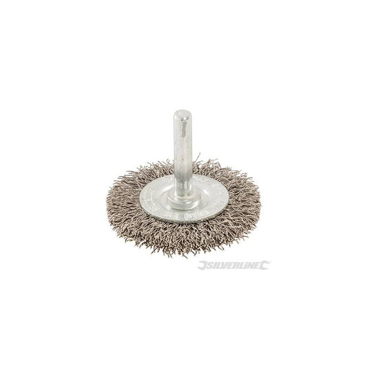 Silverline Rotary Steel Wire Wheel Brush