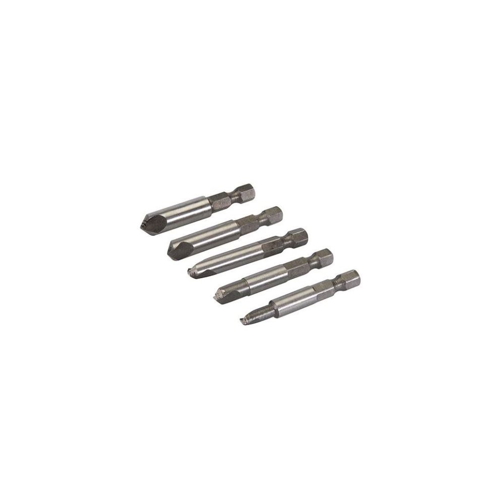 Silverline Damaged Screw Remover Set 5pce 50mm | 675174