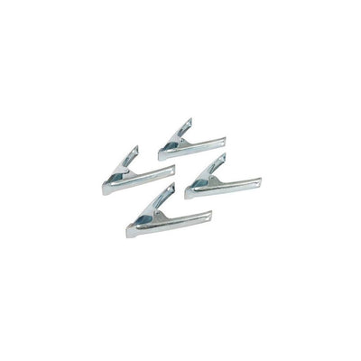 Silverline Stall Clips 4 Pack 50mm Jaw