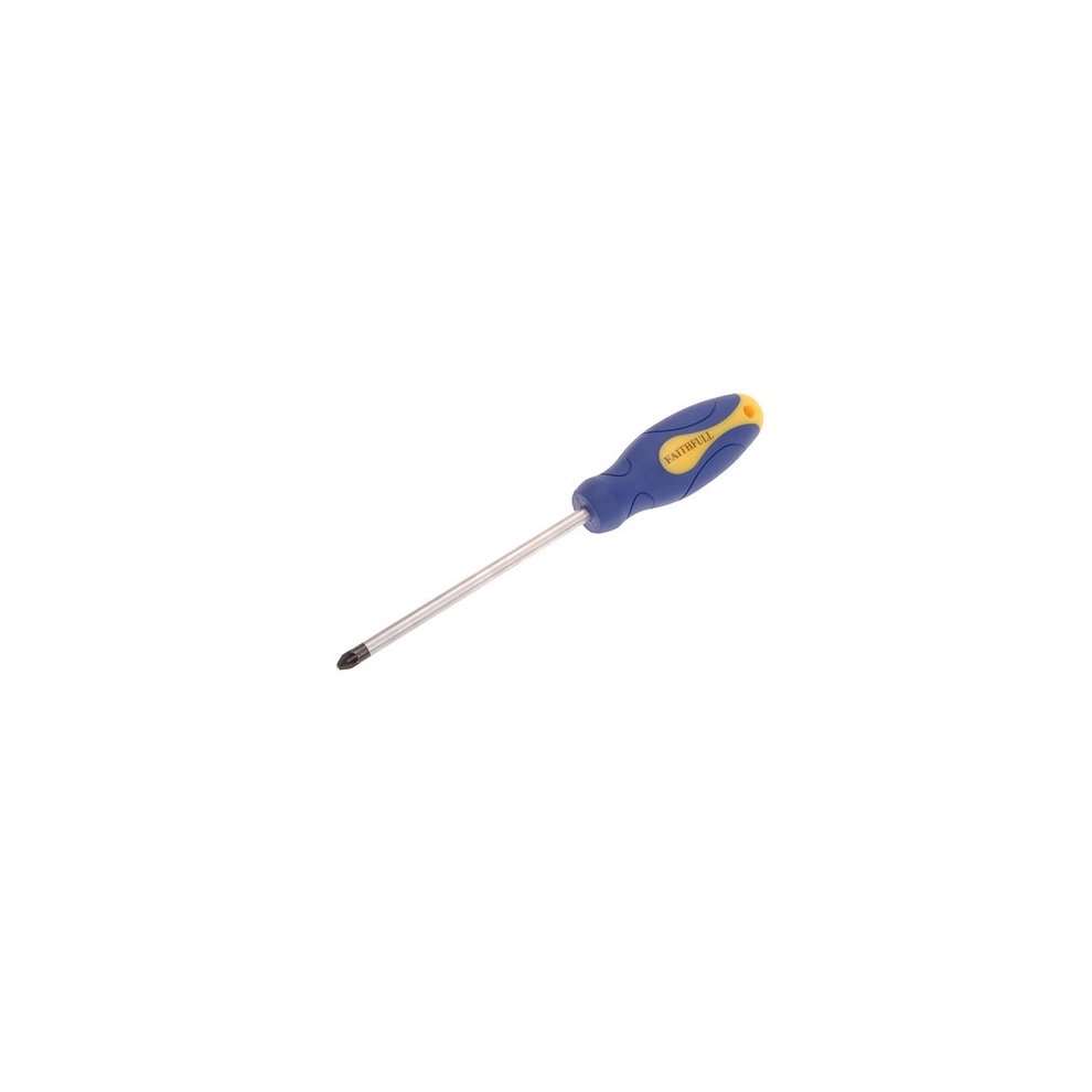 Faithfull Soft Grip Screwdriver Pozidriv PZ3 x 150mm FAISDPZ3
