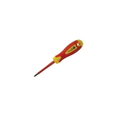 Faithfull VDE Soft Grip Screwdriver Phillips PH2 x 100mm