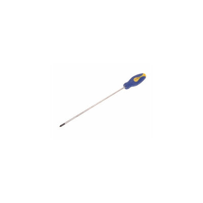 Faithfull Soft Grip Screwdriver Pozidriv PZ1 x 250mm Long Reach FAISDPZ1L