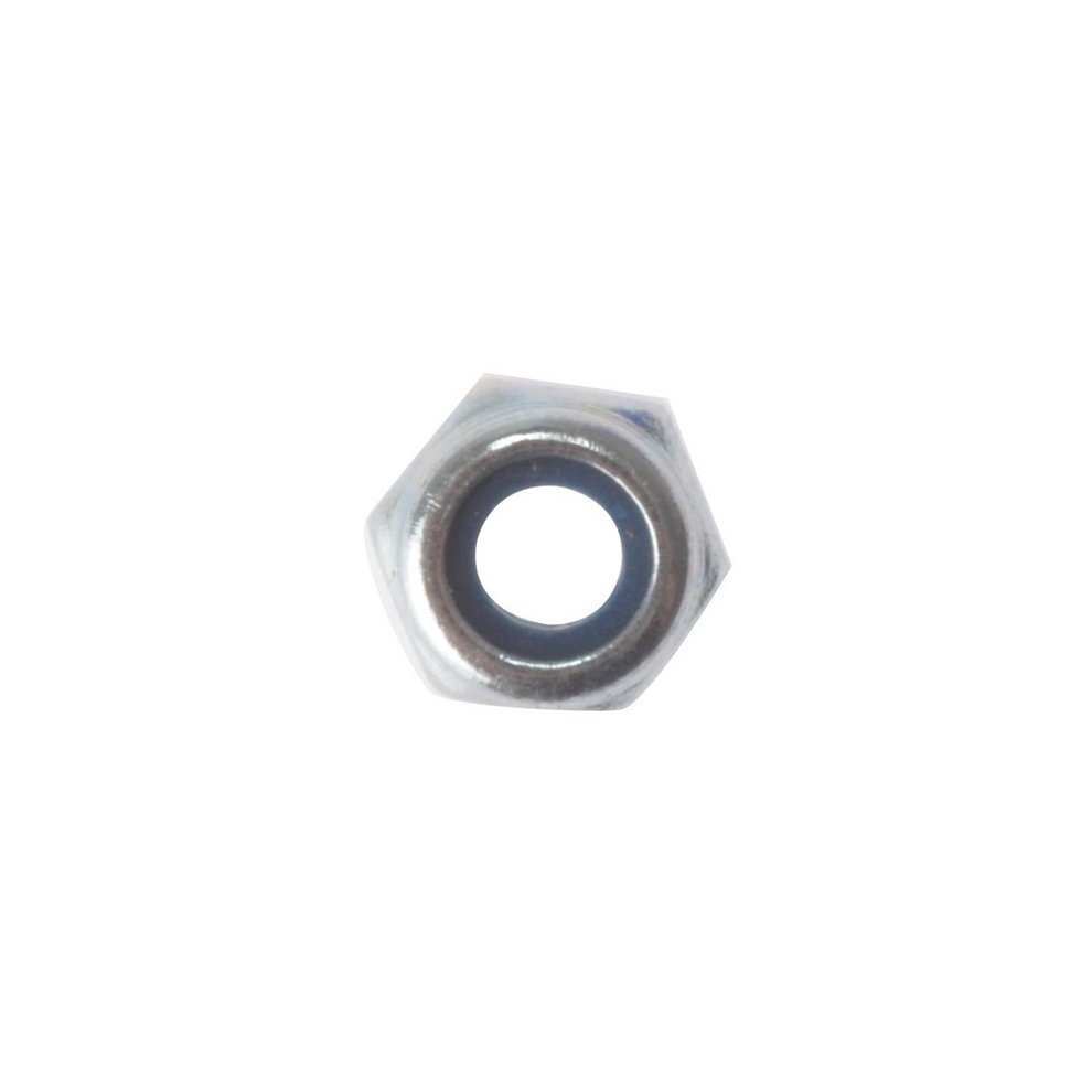 Forgefix Hexagon Nut Nylon Insert M6 ZP Bag 100