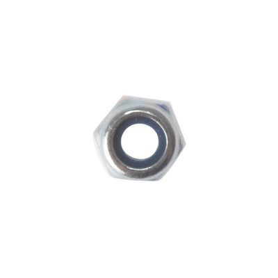 Forgefix Hexagon Nut Nylon Insert M6 ZP Bag 100